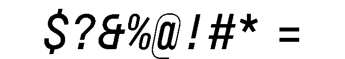 29LTZawi MediumSlanted Font OTHER CHARS