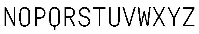 29LTZawi Regular Instance Font UPPERCASE