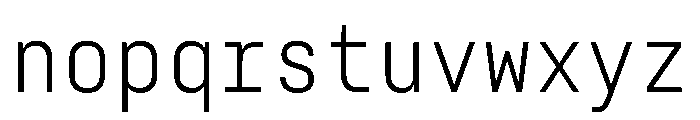 29LTZawi Regular Instance Font LOWERCASE