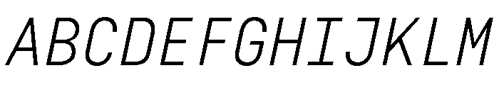 29LTZawi Slanted Font UPPERCASE