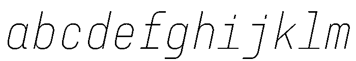 29LTZawiSlanted ExtraLightSlanted Instance FONT
