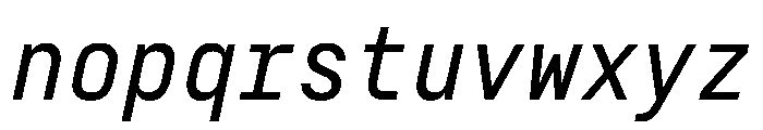 29LTZawiSlanted MediumSlanted Instance Font LOWERCASE