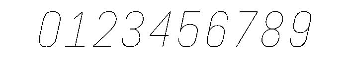 29LTZawiSlanted ThinSlanted Instance Font OTHER CHARS