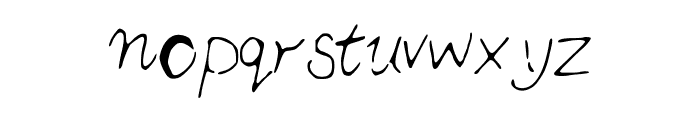 2nd_Attempt Font LOWERCASE