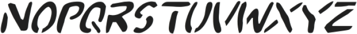 2Toon Italic ttf (400) Font LOWERCASE