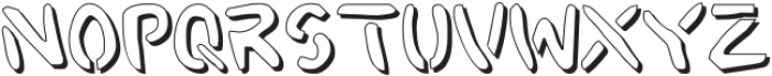 2Toon Shadow ttf (400) Font LOWERCASE