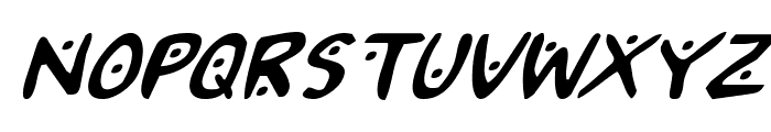 2Toon2 Italic Font LOWERCASE