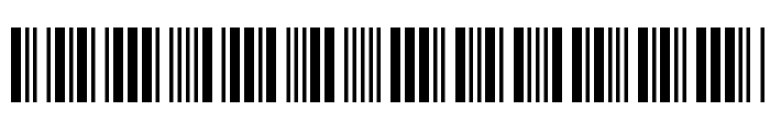 3 of 9 Barcode Font LOWERCASE