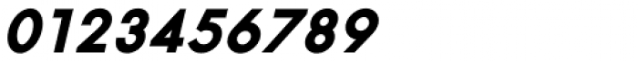 35-FTR Black Oblique Font OTHER CHARS