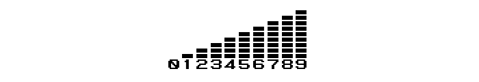 395 Equalizer Font OTHER CHARS