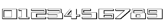 3AGLE 3D Font OTHER CHARS