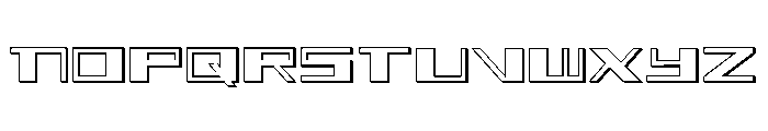3AGLE 3D Font UPPERCASE