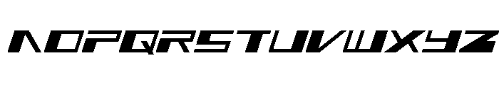3AGLE Bold Italic Font LOWERCASE