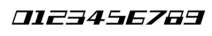 3AGLE Condensed Italic Font OTHER CHARS