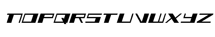 3AGLE Italic Font UPPERCASE