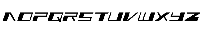 3AGLE Italic Font LOWERCASE