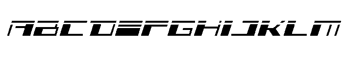 3AGLE Laser Italic FONT