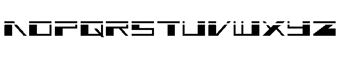 3AGLE Laser Font LOWERCASE