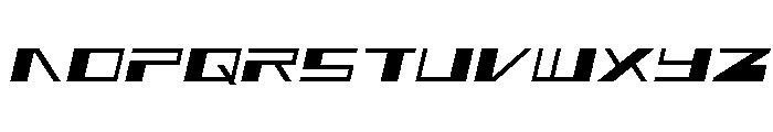 3AGLE Semi-Italic Font LOWERCASE