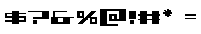 3AGLE Font OTHER CHARS