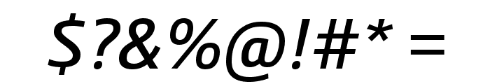 3ds-Italic Font OTHER CHARS