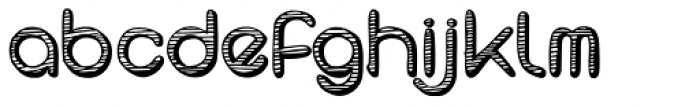 3D Cocoro Font LOWERCASE