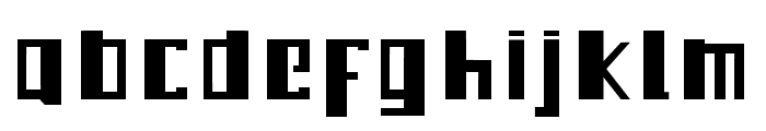 3M Ampleset Font LOWERCASE