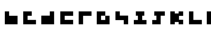 3x3-regular Font LOWERCASE