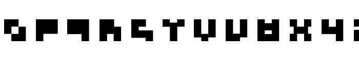 3x3-regular Font LOWERCASE