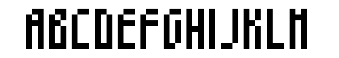 3x7 High Font LOWERCASE
