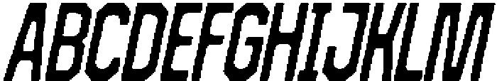 403 Code Fuzz Slant otf (400) Font UPPERCASE