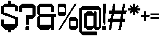403 Creatus Wide otf (400) Font OTHER CHARS