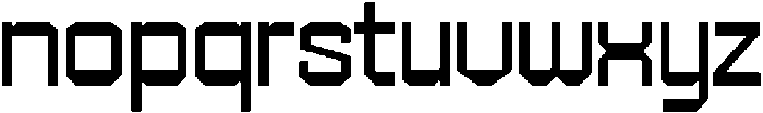 403 Creatus Wide otf (400) Font LOWERCASE