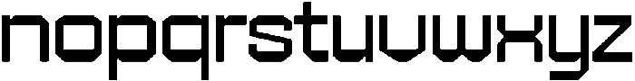 403 Creatus X Wide otf (400) Font LOWERCASE