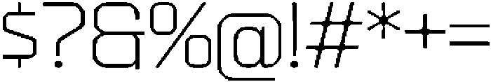 403 Edsonna Light otf (300) Font OTHER CHARS