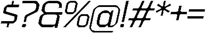 403 Edsonna Slant otf (400) Font OTHER CHARS