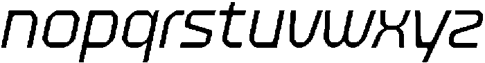 403 Edsonna Slant otf (400) Font LOWERCASE