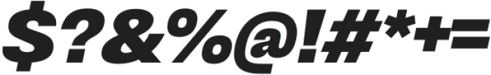 403 Grotesk Black Italic otf (900) Font OTHER CHARS