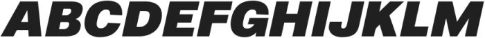 403 Grotesk Black Italic otf (900) Font UPPERCASE