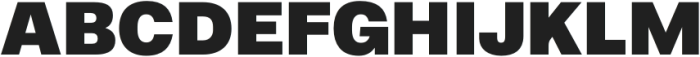 403 Grotesk Black otf (900) Font UPPERCASE