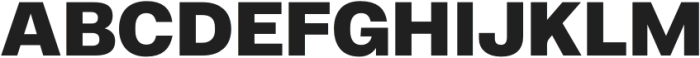 403 Grotesk ExBold otf (700) Font UPPERCASE