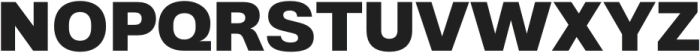 403 Grotesk ExBold otf (700) Font UPPERCASE