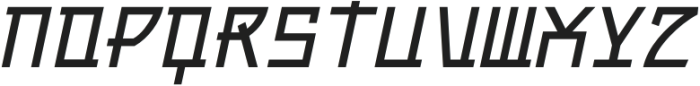 403 Monosuke Slant otf (400) Font UPPERCASE