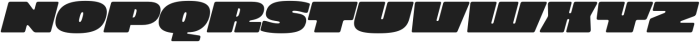 403 Zorn Expanded Slant otf (400) Font UPPERCASE