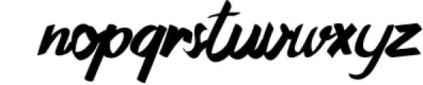 4 Unique Signature & handdrawn with monoline styles collection 3 Font LOWERCASE