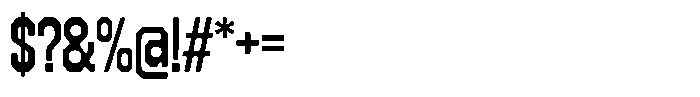 403 Code Fuzz Regular Font OTHER CHARS