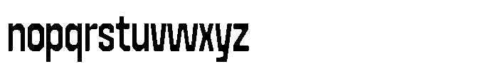403 Code Fuzz Regular Font LOWERCASE
