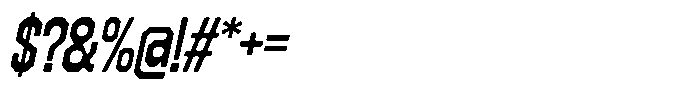 403 Code Fuzz Slant Font OTHER CHARS