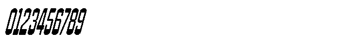 403 Creatus Compressed Slant Font OTHER CHARS
