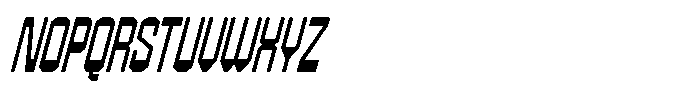 403 Creatus Condensed Slant Font UPPERCASE